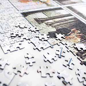 Fotocollage-Puzzle 1000 Teile - €  24.99
