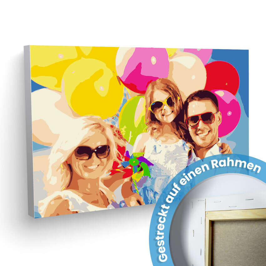 Malen nach Zahlen 70x50-Rahmen