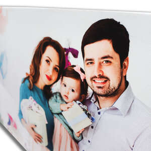 Personalisierte Fotoleinwand 70x50 -  Teile