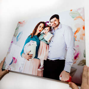 Personalisierte Fotoleinwand 70x50 - €  39.99